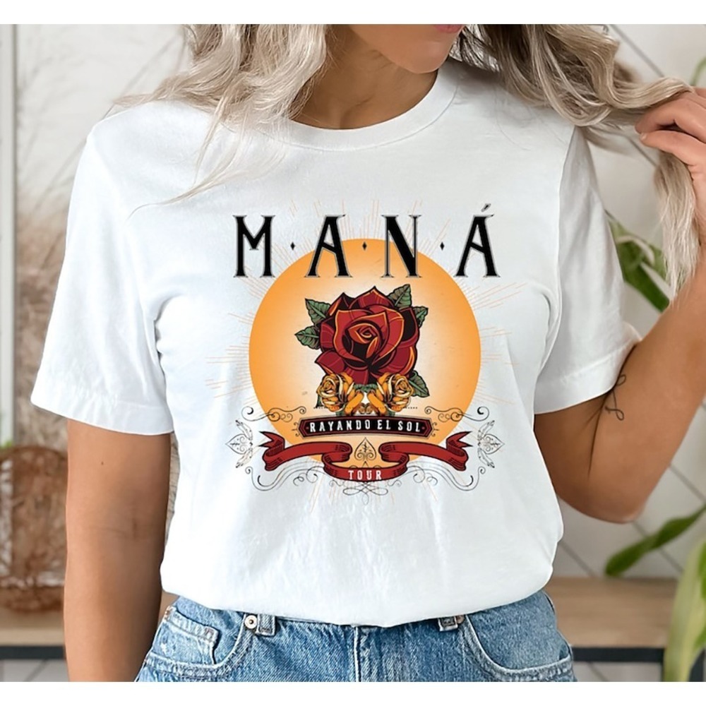 Maná Tour 2023 Shirt, Mana Concert Shirt Music Fans Gifts